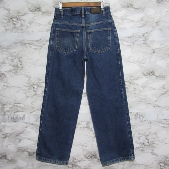 Calvin Klein Denim - Calvin Klein Vintage Straight Leg Cropped Denim Jeans Size 4